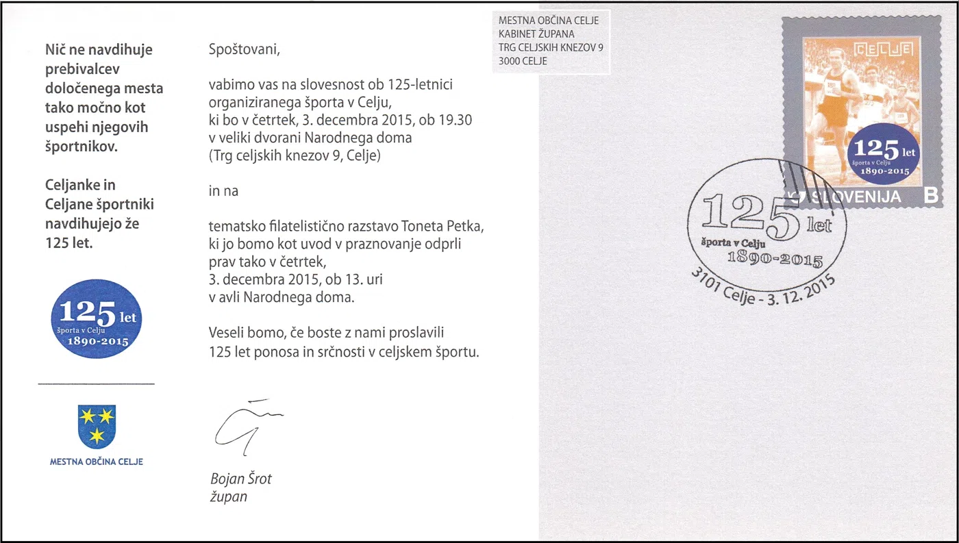 125 LET ŠPORTA V CELJU 1890 - 2015